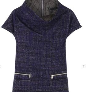 Marc by Marc Jacobs Navy Bramble Tweed Dresss